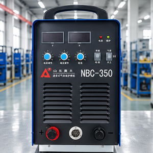 Soldadora MIG AOTAI NBC-350 Portátil Monofásica Inverter 14.5kVA, Máquina de Soldadura por Arco con Protección de Gas, Industrial, Negro/Azul, Nueva - Product Image 1