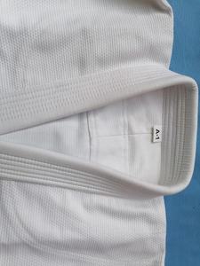 Trajes de Karate Ligeros de 450 Gramos, Negros, 100% Algodón, Unisex, Talla A-1, Uniformes con Pantalones Cortos, Servicio OEM Disponible - Product Image 4