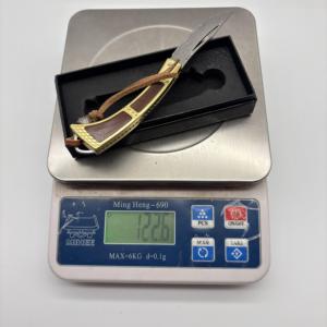 Cuchillo Plegable Táctico de Acero de Damasco Mini para Camping al Aire Libre, No Ajustable, Otro Material de Mango, 1 Año de Garantía, Personalizado - Product Image 5