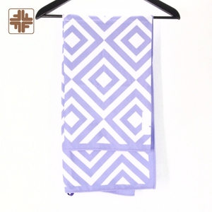 Toalla de playa personalizada de algodón de alta calidad sostenible OEM ODM fabricada en Taiwán - Product Image 1