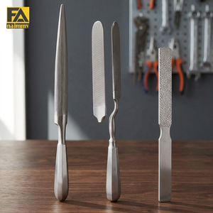 Ensemble de limeurs chirurgicales en acier inoxydable, instruments orthopédiques manuels, Classe I, certifiés CE - Product Image 2
