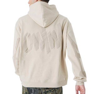 Sudadera con Capucha para Hombre, Corte Holgado, Estampado Puff, Felpa de Algodón Premium, Estilo Urbano, Servicio de Proveedor Mayorista - Product Image 4