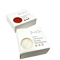 Boîtes de matériel de recyclage de savon naturel en carton de conception attrayante de mode pour l'emballage de bombe de bain de savon de barre de corps