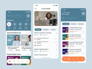 Plateforme de coaching en ligne avancée avec cours en direct, diffusion vidéo, apprentissage intelligent et développement d'applications mobiles Android et iOS - Product Image 3