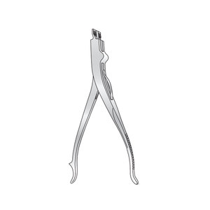 Lawton <b>Plaster</b> Spreader Curved Right 220mm Stainless Steel Orthopedic Cast Removal Surgical Instrument Manufacturer Pakistan - Product Image 1
