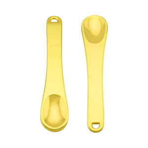 Cuillère à Shilajit plaquée or, finition premium, cuillère ayurvédique pour l'absorption de la résine - Product Image 2