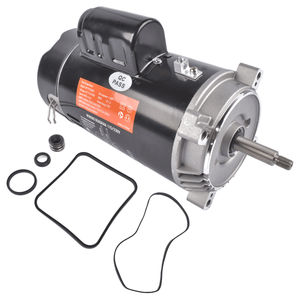 Motore di ricambio trifase/monofase da 1,5 HP per pompa piscina Hayward Super Pump A.O. Smith Century Maxflo Max E Glas con Kit GO da 3 Pollici - Product Image 3