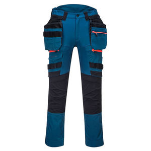 Pantalon de travail de sécurité à bandes réfléchissantes de haute qualité, respirant et confortable, pour les travailleurs du bâtiment - Product Image 1