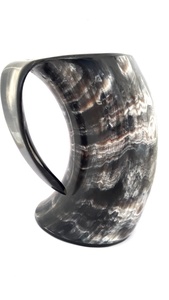 ชุดแก้วมักลายสไตน์ขนาด8-10ออนซ์ถ้วยงานหัตถกรรมไวกิ้งทำจากแท้งานหัตถกรรมเซรามิกคุณภาพสูง - Product Image 6