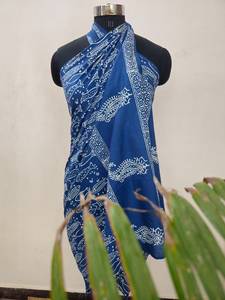 Wholesale Women's Long Cotton Beach <b>Scarf</b> with Mandala Print Lightweight & Quick Dry Multi-Purpose Summer Use - Product Image 5