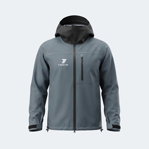 Hot Selling Breathable Lightweight <b>Hooded</b> Collar Quick Dry Men's <b>Rain</b> <b>Jacket</b> Outerwear Winter Pocket Style Casual Wear - Product Image 3