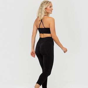 Leggings Deportivos de Cintura Media para Mujer, Tejidos y Ajustados, 92% Poliéster, 8% Elastano, Personalizados, Venta al Por Mayor - Product Image 4