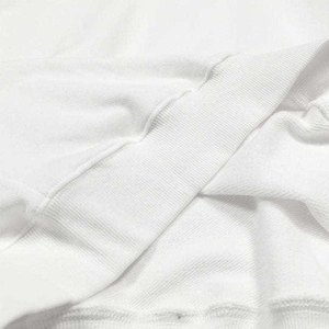 Unisex White Oversized <b>Hoodie</b> With Glitter Print "I DON'T SLEEP" Front Letter Design Casual Autumn Wear - Product Image 3