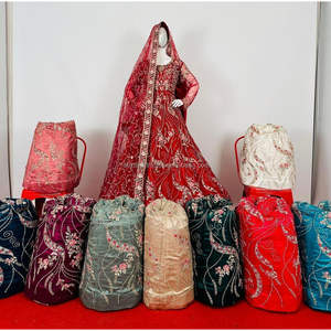 Vestidos tradicionales indios para vestido de novia - Product Image 4