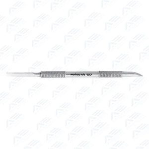 Râpe à cuticules et callosités professionnelle à double extrémité en acier inoxydable avec tête biseautée pour soins de beauté - Product Image 6