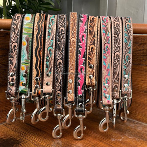 Nuevas correas de cuero de vaca Premium para perros, correa de lujo de cuero genuino de alta calidad personalizada para perros medianos y grandes, correa para caminar - Product Image 5