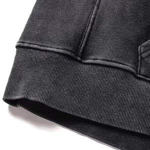 Sudaderas con capucha para mujer con lavado ácido, antibacterianas, de moda, precio mayorista, MOQ bajo, novedad. - Product Image 6