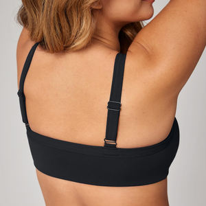 Sujetador deportivo de alta sujeción con tirantes ajustables para mujer, de calidad premium, con impresión de logotipo personalizado, bajo MOQ. - Product Image 2