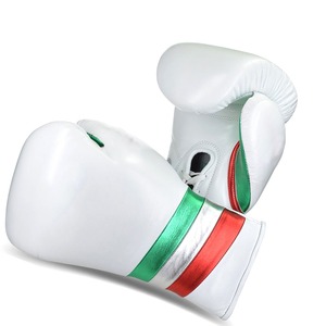 Guantes de Boxeo de Cuero Vacuno de Alta Calidad, Estilo con Cordones, Diseño Moderno, Logotipo Personalizado, Guantes Profesionales para Entrenamiento y Sparring - Product Image 3