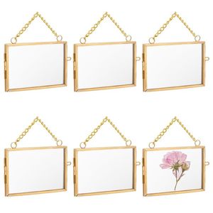 Home Decor Glass & Metal Hanging & Table Top Photo <b>Frame</b> <b>for</b> <b>Wall</b> Decoration, with 2 Sides Glass Customized Decorative <b>Frame</b> - Product Image 1