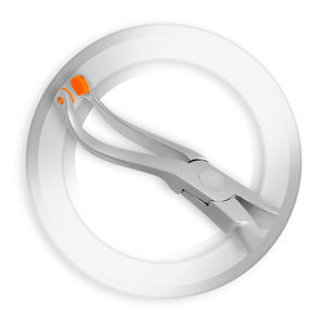 Crown Removing Pliers Lap Joint Orthodontic Plier Stainless Body and PVC Grip Handle Band Medic <b>Instrument</b> By Grip Surgical - Product Image 5