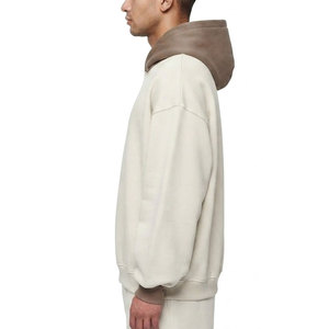 New Season Men Heavyweight Hoodies Warm <b>Thick</b> <b>Fleece</b> Pullover Hoodie With Comfortable Fit For Outdoor Casual Daily Wear - Product Image 3