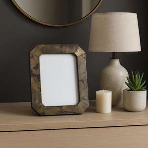 Cadre octogonal en mosaïque d'onyx - Product Image 2