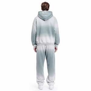 Conjunto Deportivo Personalizado para Hombre, Sudadera con Capucha y Pantalones de Felpa, 100% Algodón, Tallas Grandes, Ropa Deportiva para Entrenamiento - Product Image 2