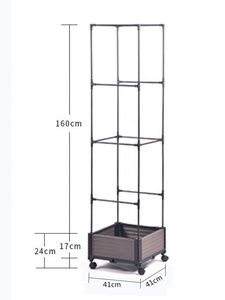 Jardinera Elevada para Tomates con Soporte y Ruedas - Product Image 3