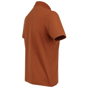 Chemise à manches courtes pour homme, couleur unie, style décontracté, coupe classique, boutons sur le devant, 100% polyester, service OEM - Product Image 2