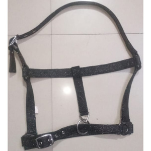 FOR SALE GLITTER <b>HALTER</b> FOR ARABIAN HORSE RIDING INDIA MADE COLORFUL IN DOLLAR 4 CREDIT CARD ACCEPTED SIZE full cob Shetland - Product Image 5