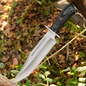 Custom Handmade THEWIZ <b>CRAFTS</b> Hunting <b>Knife</b> 8-9.9 Inch Bone Handle with Steel Bolster Ambidextrous Durable Hand Forged - Product Image 5