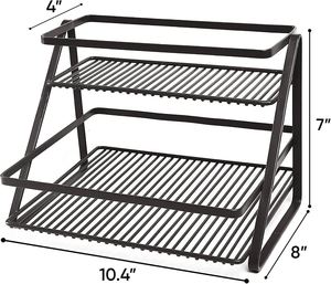 Unicorn Handicrafts Premium Metal and Wood Home Storage <b>Organizer</b> for <b>Desk</b> Kitchen Bathroom Office Accessories - Product Image 5