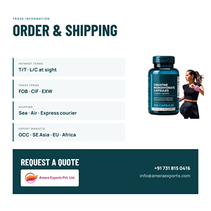 Capsules de créatine monohydrate en marque privée OEM, complément nutritionnel sportif, 120 capsules, approvisionnement en vrac - Product Image 2