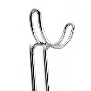 DENTRIC IMPLANTS Rétracteur dentaire lèvre-joue de qualité supérieure, argenté, avec poignée ergonomique, 4 positions de mâchoires, petite taille, en acier, métal et plastique - Product Image 6