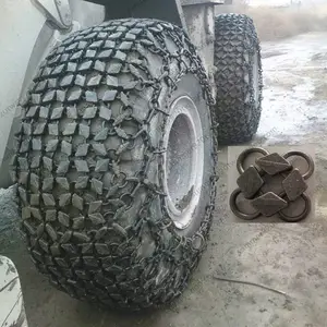 OTR 35/65-33 에 사용되는 타이어 보호 체인 스노우 타이어 체인