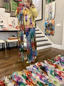 OPTIMIZE HANDMADE QUALITY UNIQUE DESIGN RESIN LINK CHAIN Wall Decore Chain Resin item Room Decorative Most Adorable Items by - Product Image 4