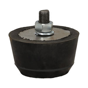 Amortisseur en caoutchouc pour grue, matériau acier inoxydable, 100 mm, capacité de charge 50 MT, marque CMK, noir, amortisseur de chocs, butée de fin de course, emballage en boîte, durable - Product Image 4