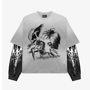 เสื้อยืดแขนสั้นผู้ชายผ้าฝ้าย 100% ซักกรดสองชั้น - Product Image 5