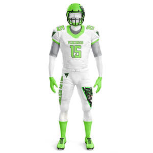 Uniformes de Fútbol Americano Personalizados de Alta Calidad, Transpirables, Tallas Grandes, que Absorben la Humedad, con Bordado Profesional en Tela Twill - Product Image 2