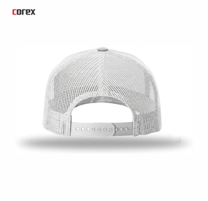 Casquette Trucker en Maille Personnalisée 5 Panneaux Ajustable Respirante Imperméable Gris Camouflage Décontractée Printemps Été Unisexe Adulte Pêche 3D - Product Image 5