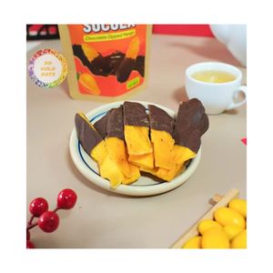 Premium Soft Dried Mango Chocolate Coated Fruit Snack with <b>Sweet</b> Chocolate Dipping - Product Image 6