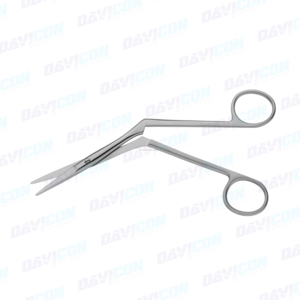 Ciseaux nasaux Heymann en acier inoxydable, instrument chirurgical pour septoplastie, rhinoplastie, chirurgie nasale, ciseaux de dissection, 7,3/4 pouces - Product Image 3