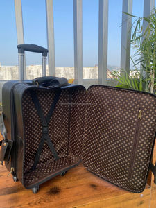 Full Grain Genuine Leather Large Capacity 4 Spinner Wheels Suitcase Wholesale Travel Caster <b>Trolley</b> With Briefcase Luggage Bags - Product Image 6