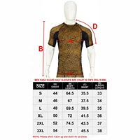 T-shirts de compression formels pour hommes avec logo personnalisé, manches longues sublimées, protection contre les éruptions cutanées pour MMA et BJJ, polyester/coton