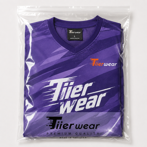 Maillot de football extérieur style col en V, écologique, séchage rapide, léger, en polyester, à manches courtes, uniforme d'équipe - Product Image 6