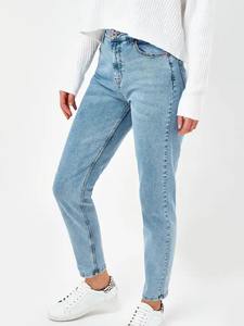 Culottes vaqueros vintage con lavado especial, diseñados con tela suave y transpirable, corte elegante de pierna ancha, ajuste de cintura alta y costuras duraderas. - Product Image 5