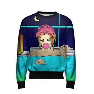 Sudadera de Manga Larga con Estampado Personalizado por Sublimación, Diseño Nuevo, Estilo Casual, OEM - Product Image 2