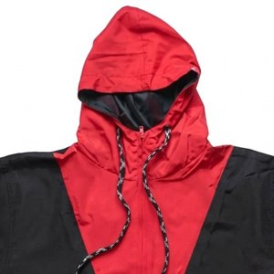 High Selling Custom Logo Red Purple Black <b>Men's</b> Nylon Wind Breaker Suit Sets For <b>Summer</b> Breathable Streetwear <b>Jackets</b> Shorts <b>Men</b> - Product Image 6