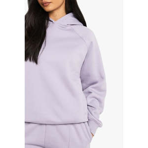 Sudaderas con capucha transpirables y ecológicas, tejidas, informales, lisas, para mujer, otoño invierno, forro polar. - Product Image 4